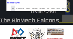 Desktop Screenshot of biomechfalcons.com